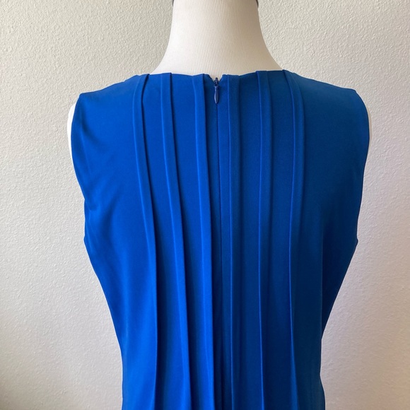Calvin Klein Blue Polyester Sleeve Less Dress size 8 - Picture 6 of 12